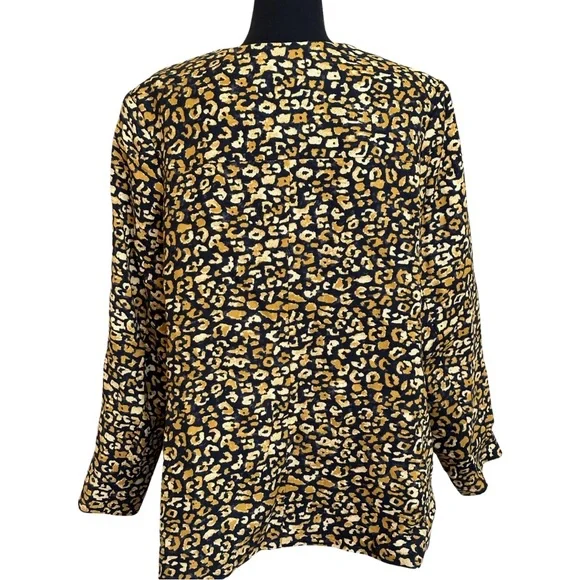 Who What Wear Animal Print Jacket - 1X - Picture 7 of 11